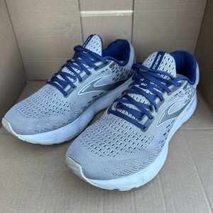 Brooks Glycerin 20 Men's Running Shoes Size 14 D Gray Blue Cushioned Comfort